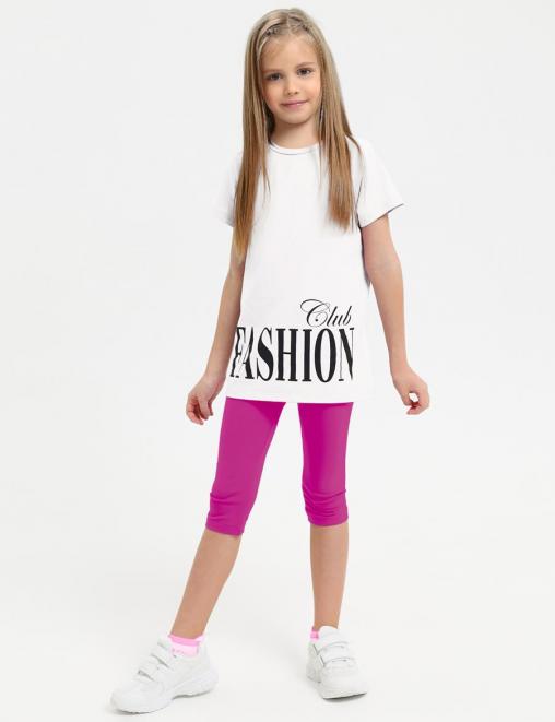 Бриджи для девочки COLOR цв.Фукси