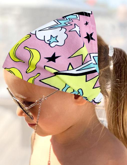 Бандана детская ПРЕМИУМ цв. YES Розовый