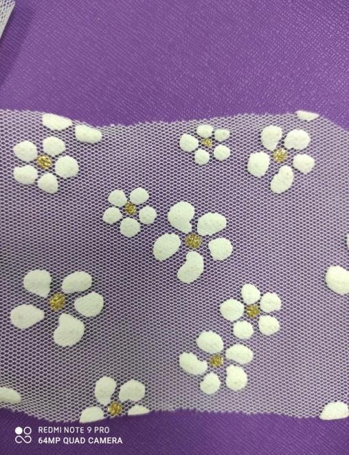 Сетка Ромашки цв.Белый