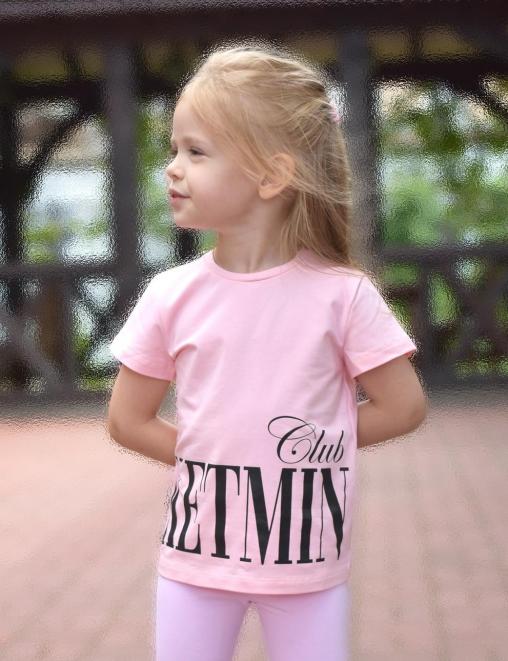 Футболка для девочки KETMIN CLUB цв.Розовый