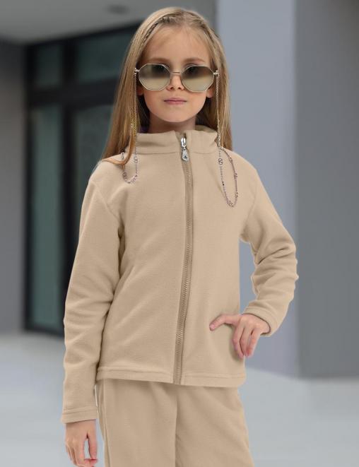 Толстовка детская флисовая KETMIN на молнии цв.Бежевый