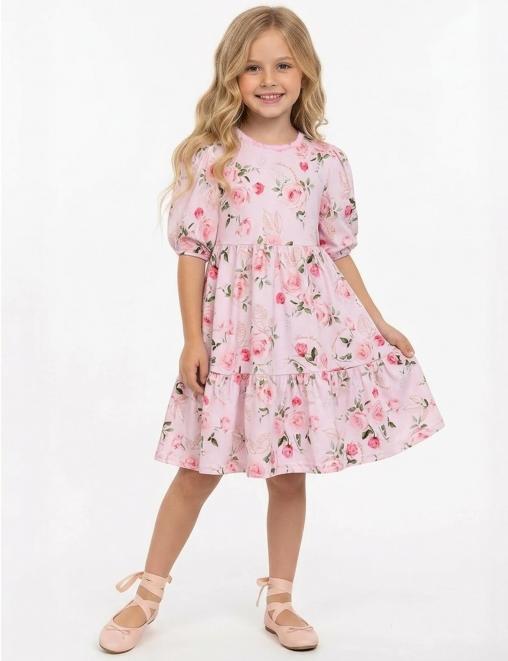 Платье для девочки KETMIN ЭФФЕКТ цв.Нежная роза Розовый