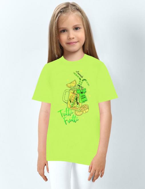 Футболка детская KETMIN HOME PR ЛИМОНАД цв.Салатовый