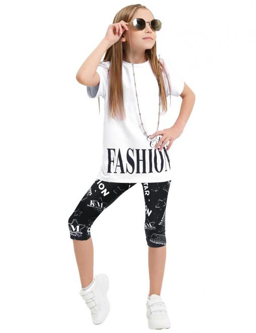 Бриджи для девочки DG цв.GLAMOROUS Черный