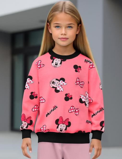 Свитшот детский KETMIN ТИП ТОП цв.Минни бантик