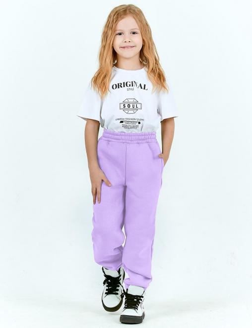 Брюки спортивные с начесом KETMIN MANY цв.Сиреневый