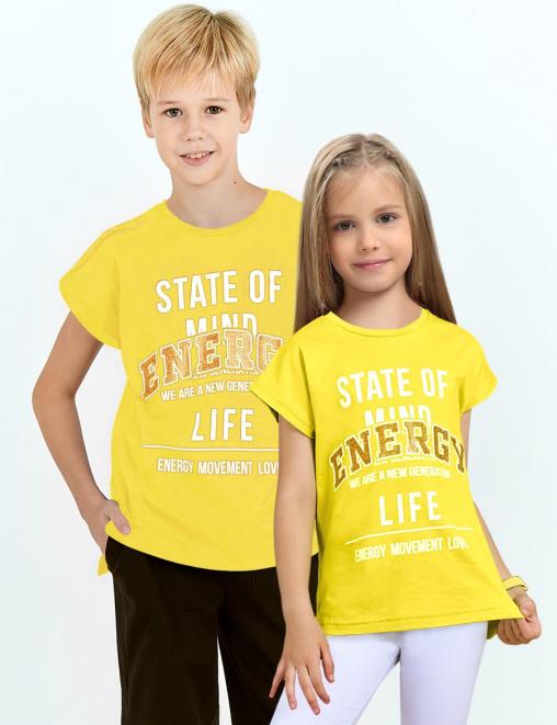 Футболка детская KETMIN ENERGY цв.Желтый
