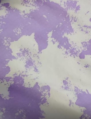 Кулирка ХЛОПОК КАРДЕ уз/полотно Тай-Дай цв.Сирень