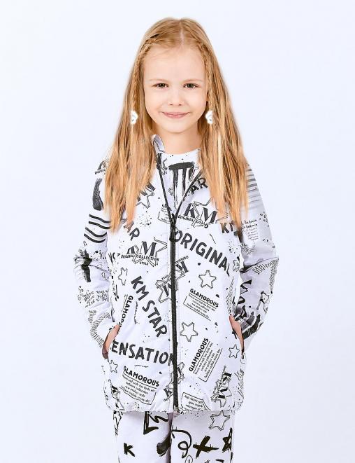 Жилет детский ЮНИСТРИМ KETMIN цв.GLAMOROUS Белый