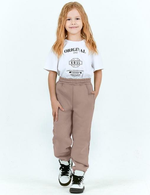 Брюки спортивные с начесом KETMIN MANY цв.Бежевый