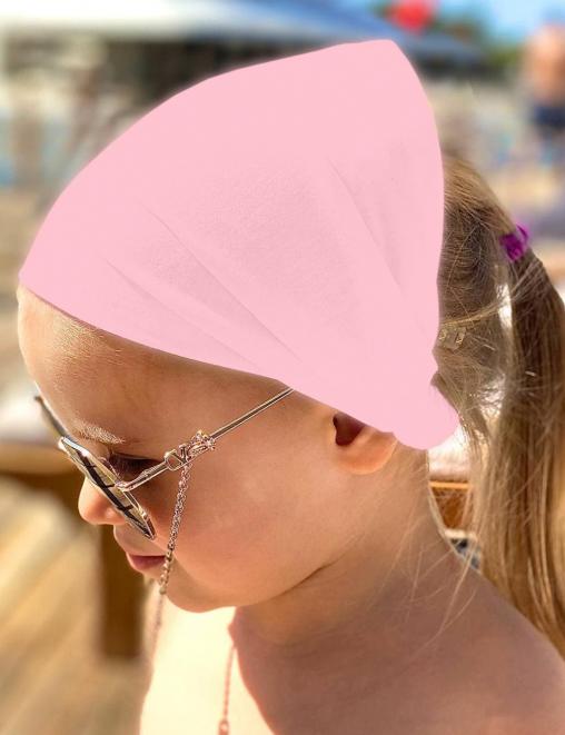 Бандана детская ПРЕМИУМ цв.Розовый