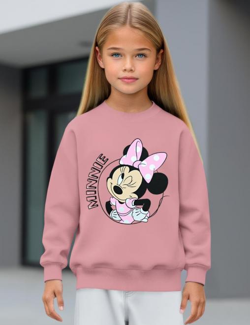 Свитшот детский KETMIN ПРИВЕТ МИННИ цв.Пудра