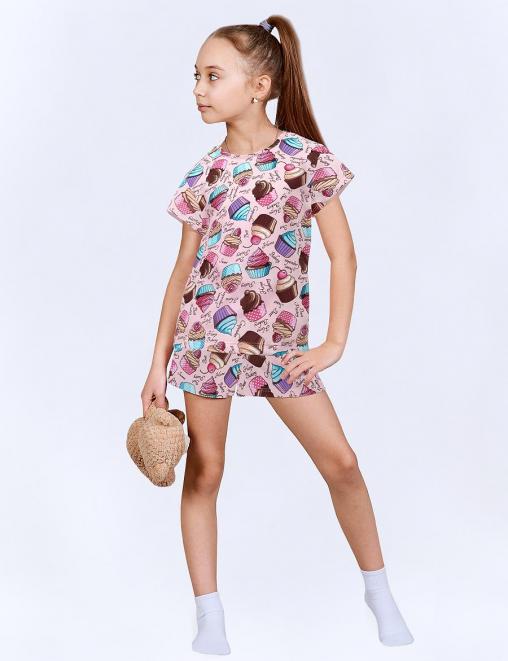 Пижама детская KETMIN DREAM КАПКЕЙКИ (Футболка/Шорты)