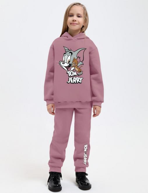 Костюм детский KETMIN SOFT ПРИВЕТ ТОМ И ДЖЕРРИ цв. Сухая роза Костюм детский KETMIN SOFT ПРИВЕТ ТОМ И ДЖЕРРИ цв. Сухая роза