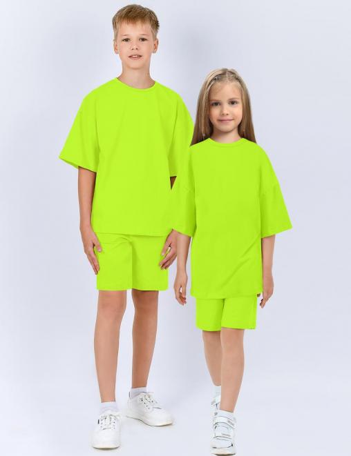 Костюм KETMIN МАЙАМИ цв.Салатовый (Футболка/Шорты)
