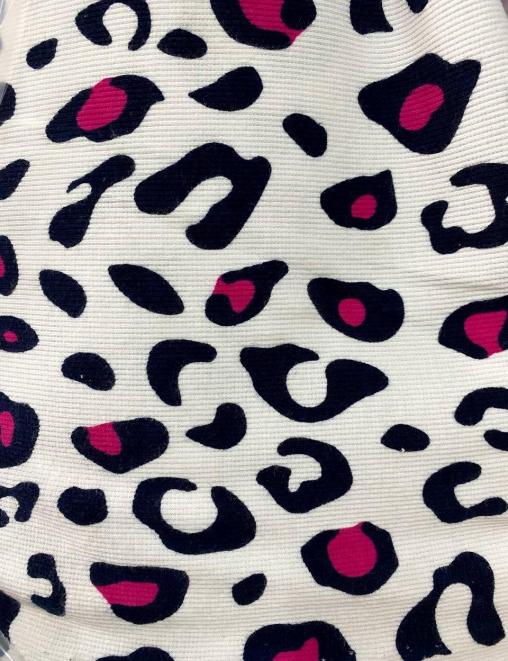 Лапша ХБ ПРЕМИУМ цв.Белый ЛЕО/Фуксия