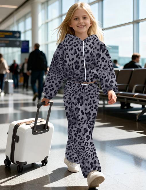 Костюм флисовый КЕТМИН МИЛАН FLEECE цв.Лео Барс серый