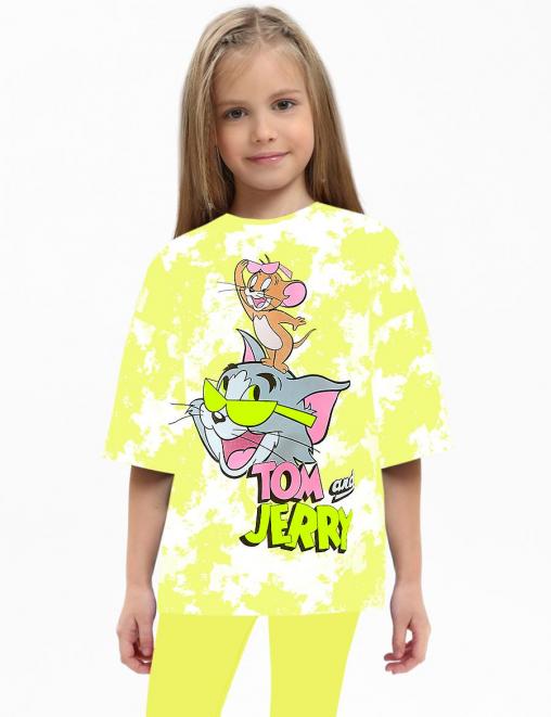 Футболка детская KETMIN МАЙАМИ цв.Тай Дай Жёлтый