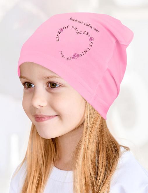 Шапка летняя LIFE PRINCESS цв.Розовый