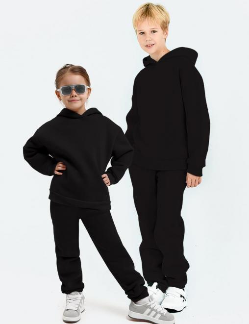 Детский спортивный костюм KETMIN MANY с начесом цв.Чёрный