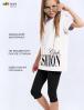 Костюм для девочки KETMIN FASHION Club SPORT цв.Белый/Чёрный (Футболка/Бриджи)