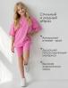 Костюм для девочки KETMIN МАЛИНА COLOR цв.Розовый яркий (Футболка/Велосипедки)