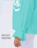 Толстовка для девочки KETMIN STYLISH цв.Бирюза