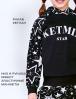Толстовка детская KETMIN STAR реглан/принт цв.Чёрный