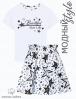 Костюм для девочки KETMIN HAPPY NICE цв.Белый STAR KM