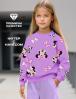 Свитшот детский KETMIN ТИП ТОП цв.Минни Улыбашка сиреневый