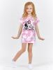 Пижама детская KETMIN DREAM МИННИ цв.Тай Дай Розовый (Футболка/Шорты)