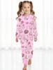 Пижама детская KETMIN CLASSIC ЗАЙЧИКИ цв. Розовый (Лонгслив/Брюки)