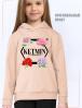 Толстовка для девочки KETMIN COLLECTION цв.Бежевый