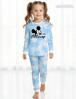 Пижама детская KETMIN HOME МИККИ цв.Тай Дай голубой (лонгслив/брюки)