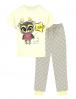 Пижама детская KETMIN КОМФОРТ СОВУШЕЧКА цв.Бежевый (Футболка/Брюки)