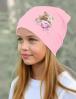 Шапка летняя COLOR Мишка ROSE цв.Розовый
