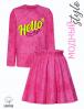 Костюм для девочки KETMIN LONG HAPPY HELLO цв.Варенка Фуксия