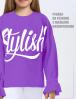 Толстовка для девочки KETMIN STYLISH цв.Фиолетовый