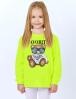Свитшот детский KETMIN PR МИШКА TOY цв.Салатовый
