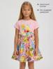 Костюм для девочки KETMIN HAPPY NICE цв.Розовый/Экзофрукты (Футболка/Юбка)