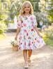 Платье для девочки KETMIN ЭФФЕКТ цв.Цветочный Рай