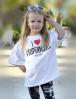Футболка для девочки KETMIN #SUPERMODEL цв.Белый