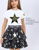 Детская юбка KETMIN VINTAGE цв.Star KM Чёрный