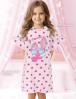 Сорочка детская KETMIN COMFORT POSITIVE цв.Розовый со звездами