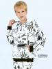 Толстовка детская KETMIN IMAGE цв.Граффити Белый