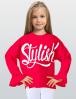 Толстовка для девочки KETMIN STYLISH цв.Яркий Розовый
