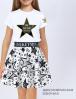 Детская юбка KETMIN VINTAGE цв.Star KM Белый