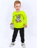 Свитшот детский KETMIN PR МИШКА TOY цв.Салатовый