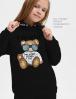 Детский костюм с начёсом KETMIN МИШКА TOY цв.Черный