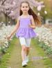 Топ для девочки KETMIN SUNNY DAY цв.Сиреневый